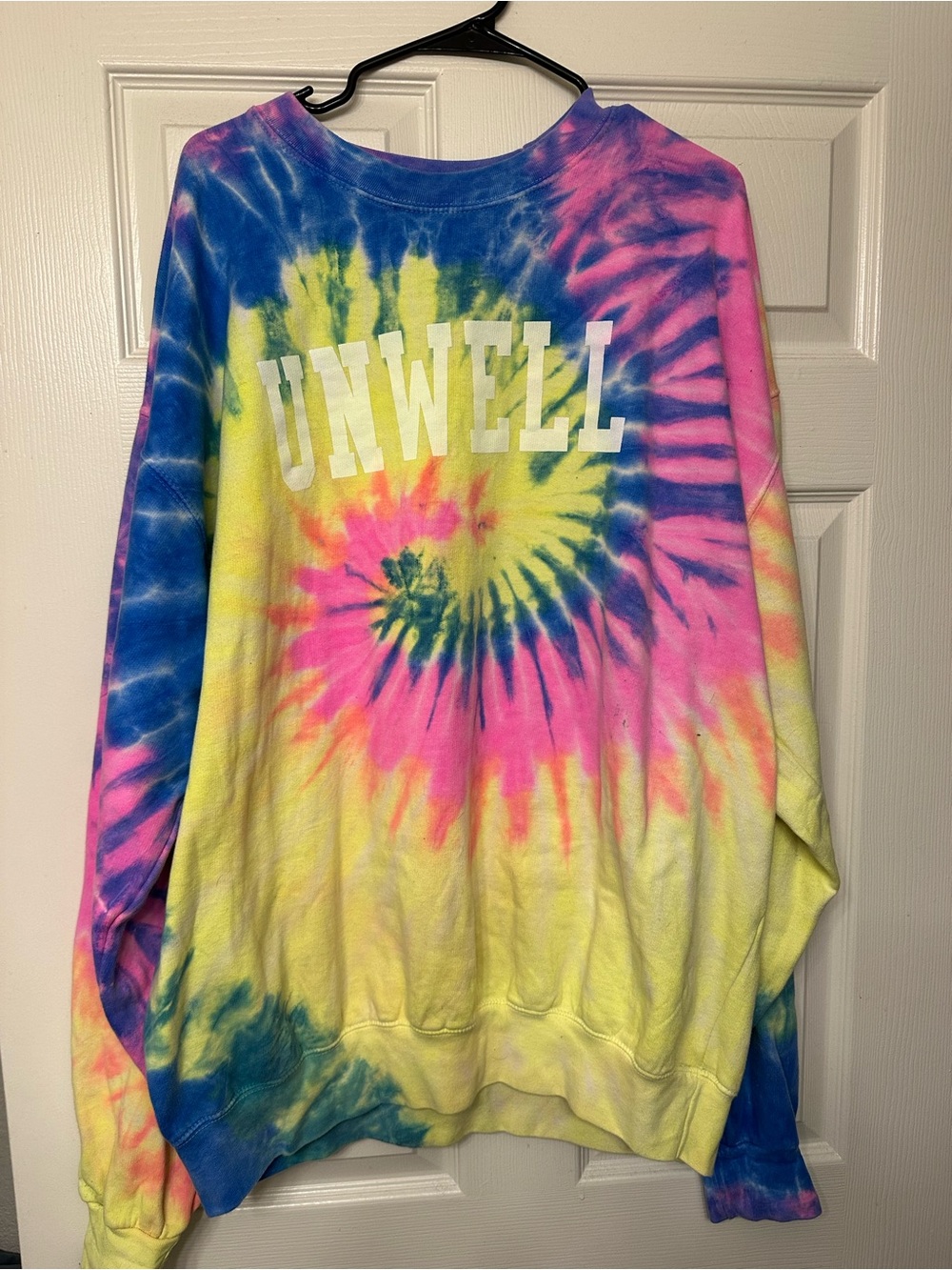 “Unwell” Call Her Daddy Tie-Dye Crewneck